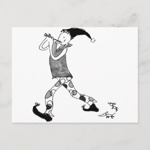 Carte Postale Le Piper Pied d'Hamelin