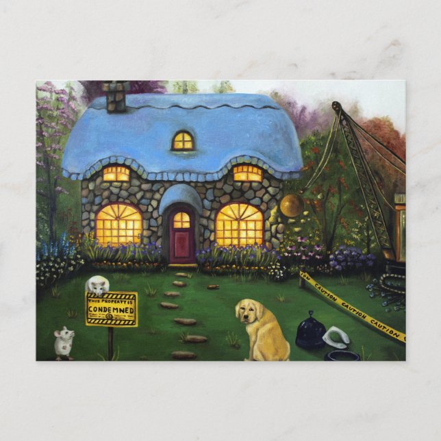 Carte Postale Le pire cauchemar de Kinkade 2 (Devant)
