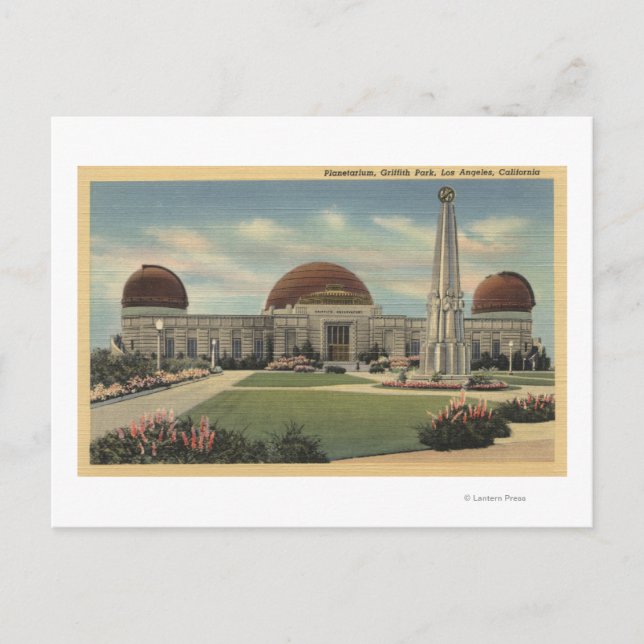 Carte Postale Le Planétarium du parc Griffith (Devant)