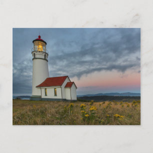 Carte Postale Le plus ancien phare de l'Oregon dans l'État du Ca
