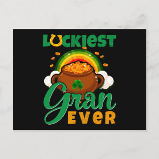 Carte Postale Le plus chanceux Gran jamais Jour de la Saint Patr