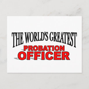 Carte Postale Le plus grand agent de probation du monde