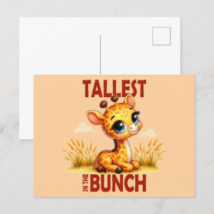 Carte Postale Le plus grand dans le jeu de mot Bunch Cute Baby G