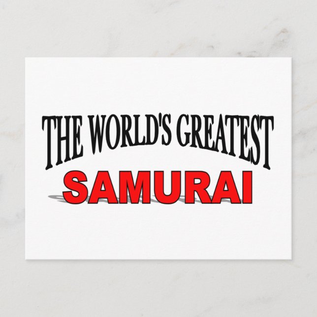 Carte Postale Le plus grand samouraï du monde (Devant)