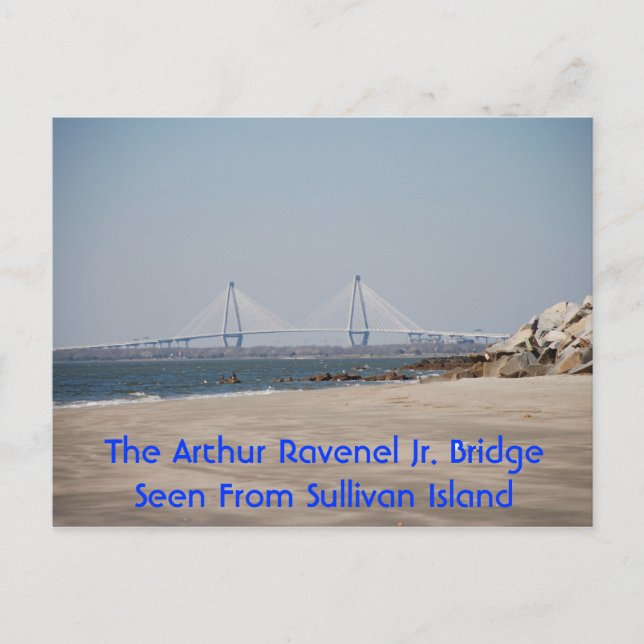 Carte Postale Le pont Arthur Ravenel Jr. (Devant)