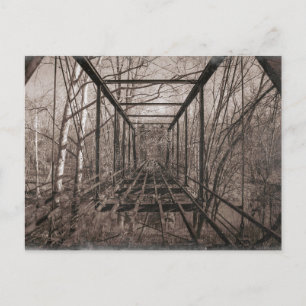 Carte Postale Le pont de Breeden, Indiana