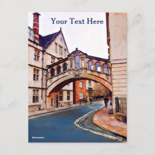 Carte Postale Le Pont des Soupirs - Oxford