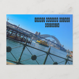 Carte Postale Le pont du port de Sydney en Australie