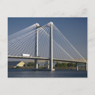 Carte Postale Le pont Ed Hendler enjambe le fleuve Columbia