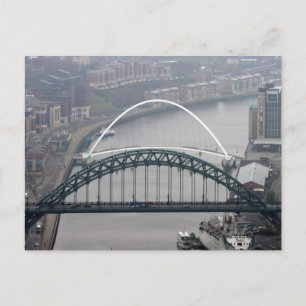 Carte Postale Le pont Tyne et le pont Millennium