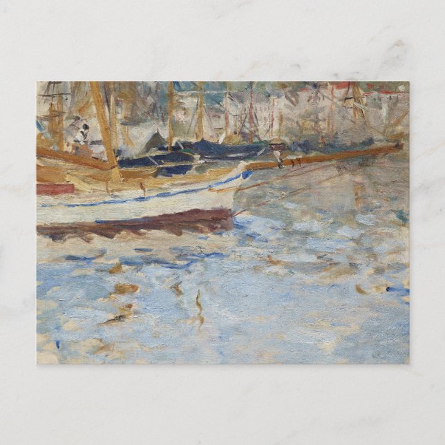 Carte Postale Le Port de Nice | Berthe Morisot (Devant)