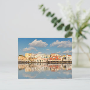 Carte Postale Le port vénitien de Chania en Crète, Grèce