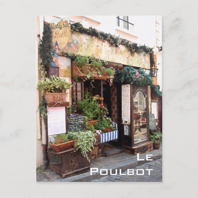 Carte Postale Le Poulbot Postcard (Devant)