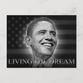 Carte Postale Le président Barack Obama - Vivre Le Rêve