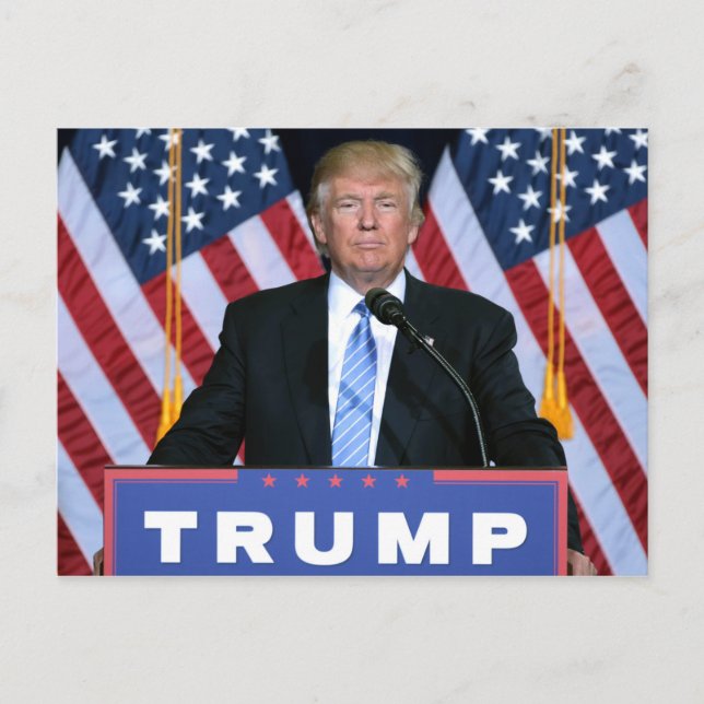 Carte Postale Le président Donald Trump (Devant)