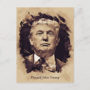 Carte Postale Le Président Donald Trump