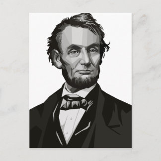 Carte Postale Le président Lincoln