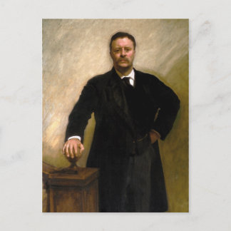 Carte Postale Le président Theodore Roosevelt John Singer Sargen