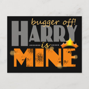 Carte Postale Le prince Harry est à moi