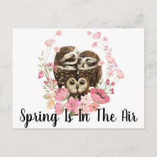 Carte Postale Le Printemps Est Dans L'Air