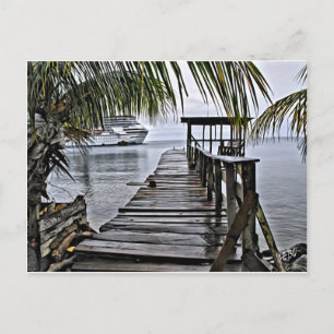 Carte Postale Le quai le plus reposant