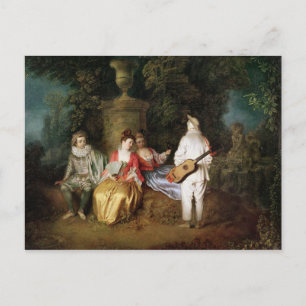 Carte Postale Le quatrième, vers 1713