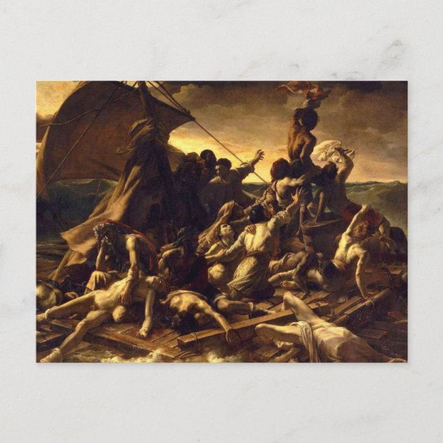 Carte Postale Le radeau de la Méduse (Devant)
