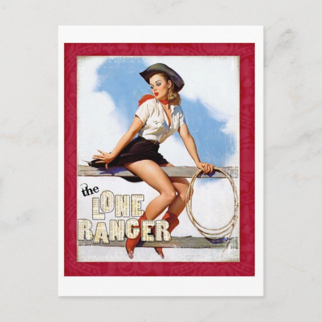 Carte Postale Le Ranger Solitaire (Devant)