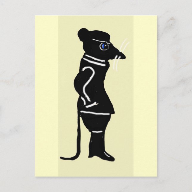 Carte Postale Le Rat Meanders (Devant)