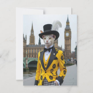Carte Postale Le Regal Sphynx dans son procès en dashage au Parl