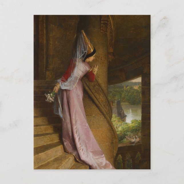 Carte Postale Le Rendez-vous Secret, par Pierre-Charles Comte (Devant)