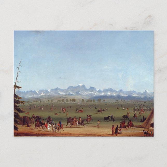 Carte Postale Le Rendezvous Près De Green River (Devant)