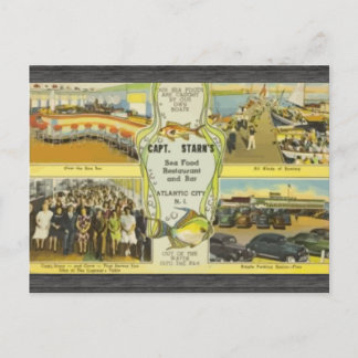 Carte Postale Le Restaurant Et Bar Du Capt Starn'S Atlantic City