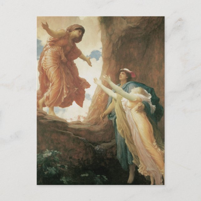 Carte Postale Le retour de Persephone par Frederic Leighton (Devant)