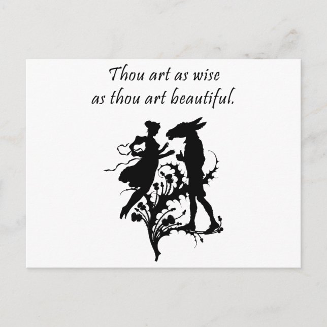 Carte Postale Le rêve d'une nuit d'été (Devant)