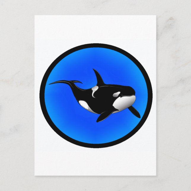 CARTE POSTALE LE RÊVE ORCA (Devant)