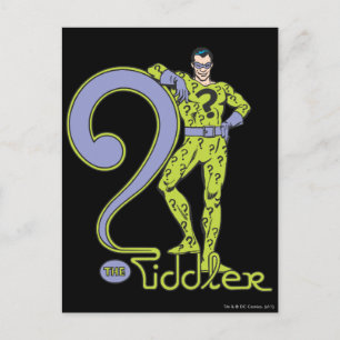 Carte Postale Le Riddler & Logo Green