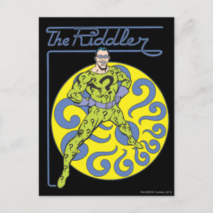 Carte Postale Le Riddler & Logo Purple