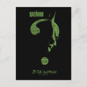 Carte Postale Le Riddler "To the Batman" Question Mark