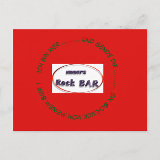 Carte Postale Le Rock Bar de Mimmy
