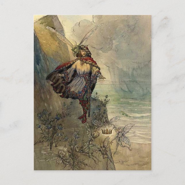 Carte Postale "Le roi des fées" (Devant)