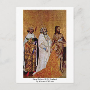 Carte Postale Le Roi Richard Ii D'Angleterre Par Le Maître De Wi