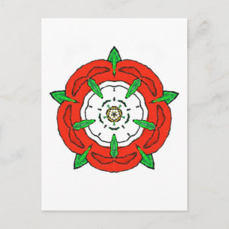 Carte Postale Le Rose Tudor d'Angleterre