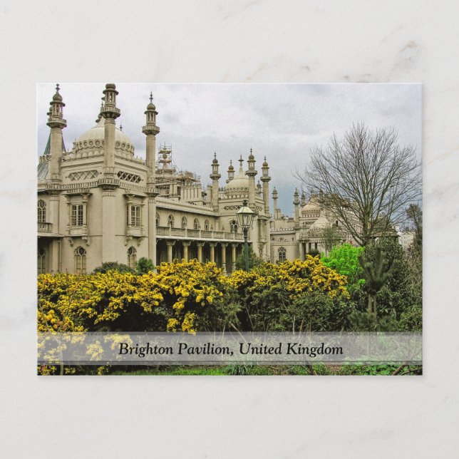 Carte Postale Le Royal Pavilion, Brighton (UK) (Devant)