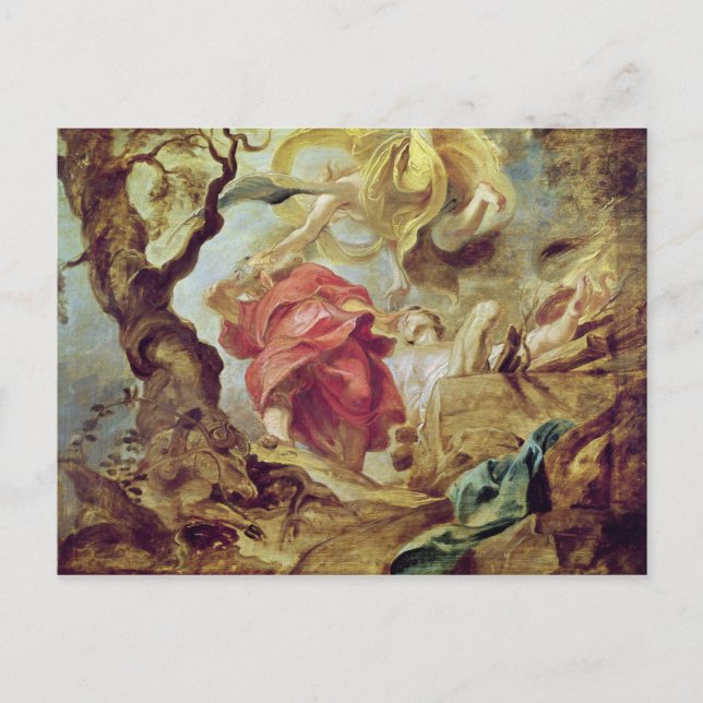 Carte Postale Le Sacrifice d'Isaac (Devant)