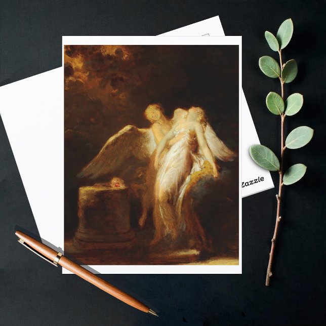 Carte Postale Le Sacrifice du Rose, Fragonard (Créateur téléchargé)