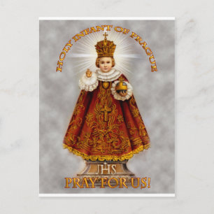 Carte Postale Le Saint Enfant de Prague