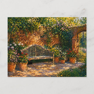 Carte Postale Le Sanctuaire des Chuchotements de Chat – Portrait