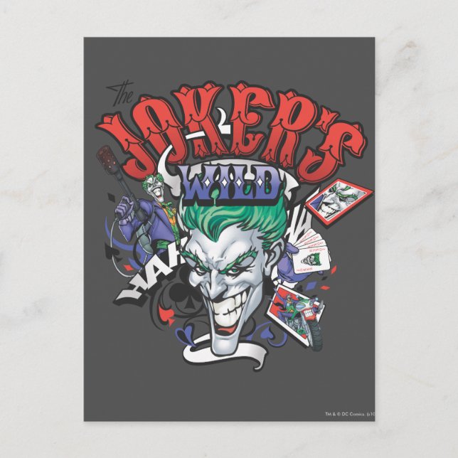 Carte Postale Le sauvage du Joker (Devant)