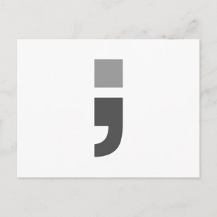 Carte Postale Le Sémicolon